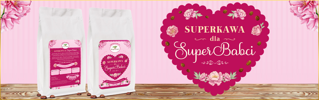 Kawa - prezent na dzień Babci